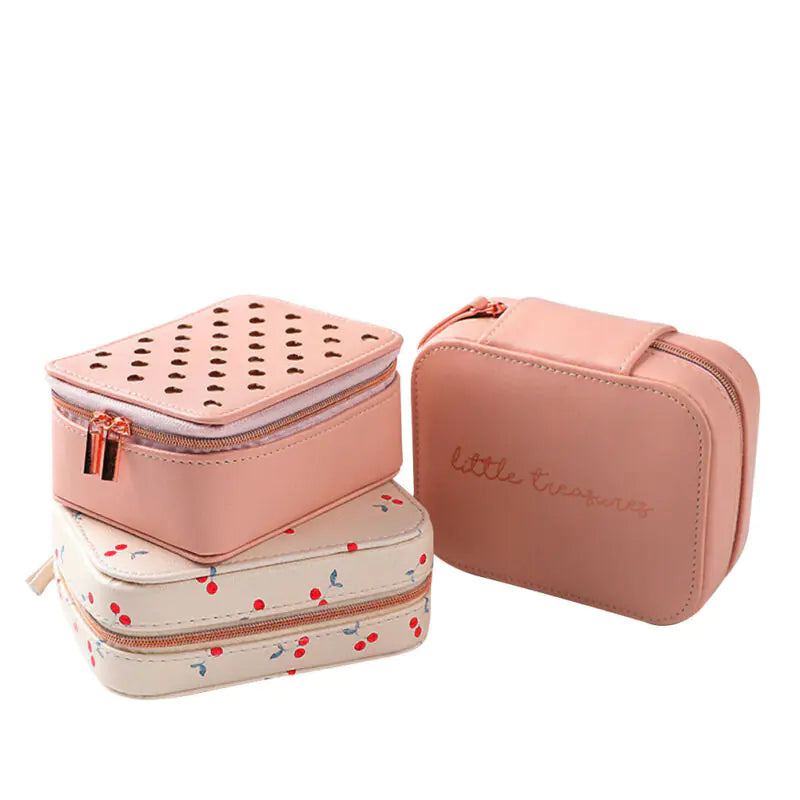Creative PU Jewelry Box for Earrings and Rings Storage