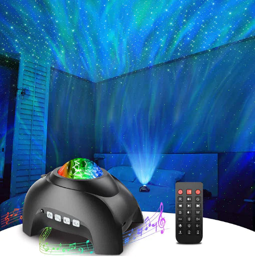 Northern Galaxy Light Aurora Projector with Bluetooth Speaker