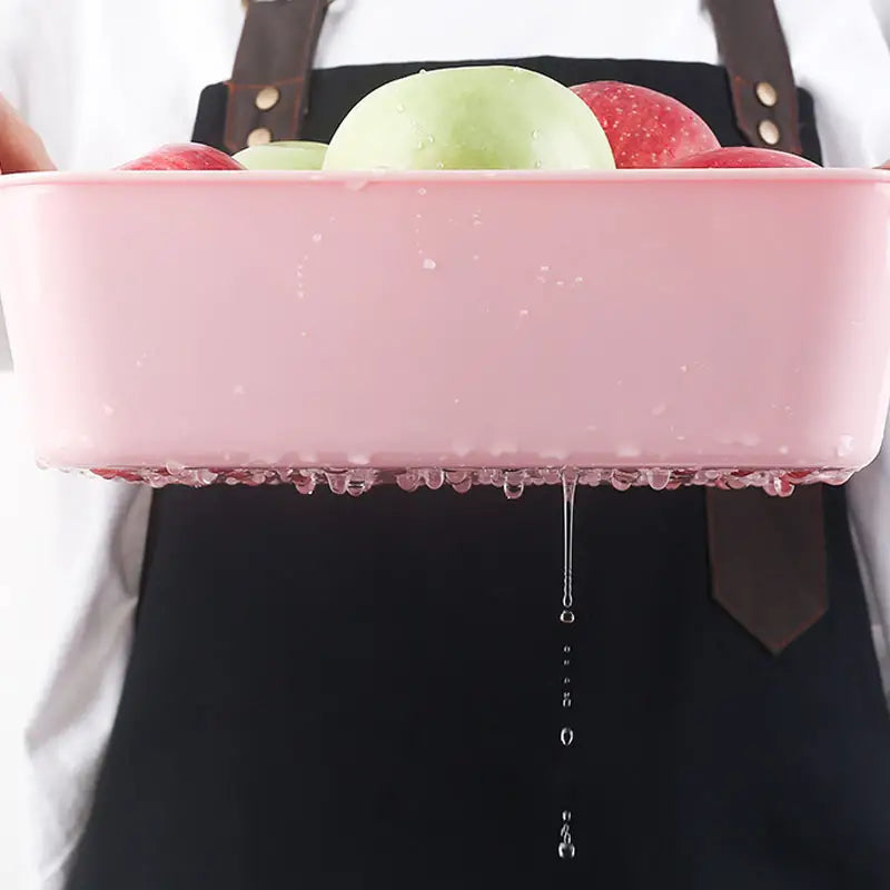 Multifunctional Sink Chopping Board with Drain Basket